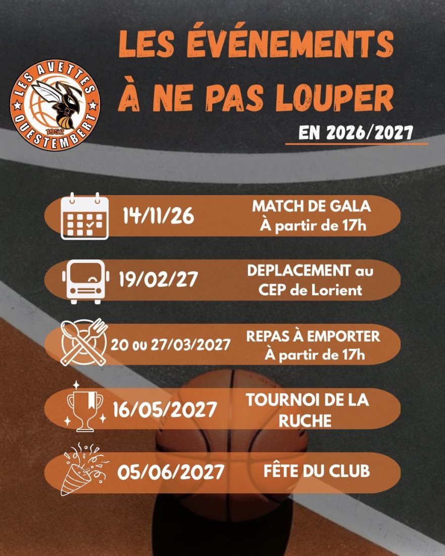 Événements du club